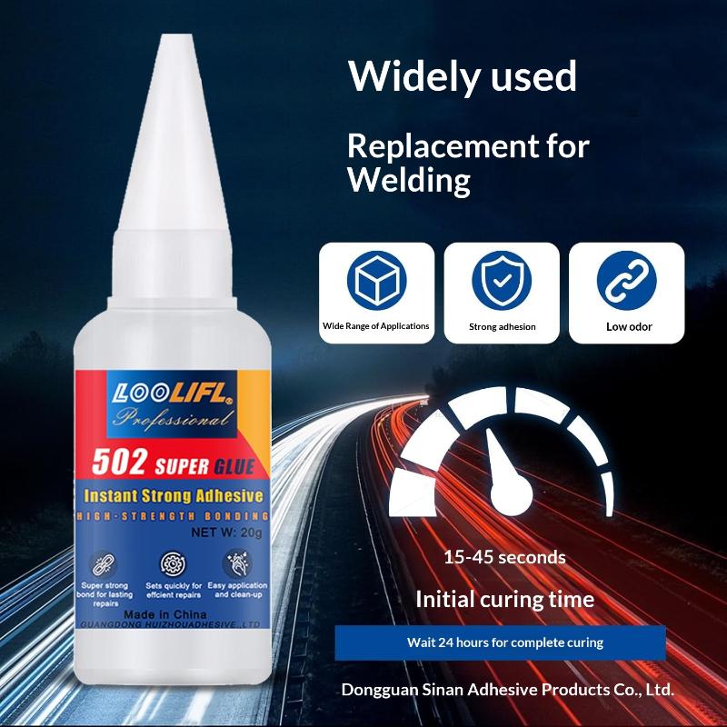 1/3/5Pcs Glue 502 High Strength Quick-Drying Cyanoacrylate Adhesive High Strength Liquid Glue Tool With Precision Distributor