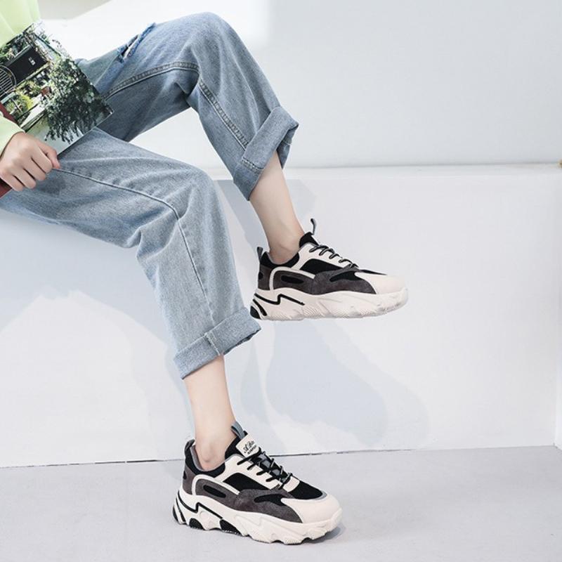 Women's Shoes Internal Height Increase Womens Casual Shoes Mesh Breathable Platform Shoes Non Slip Women Sneakers 2025 New Tenis