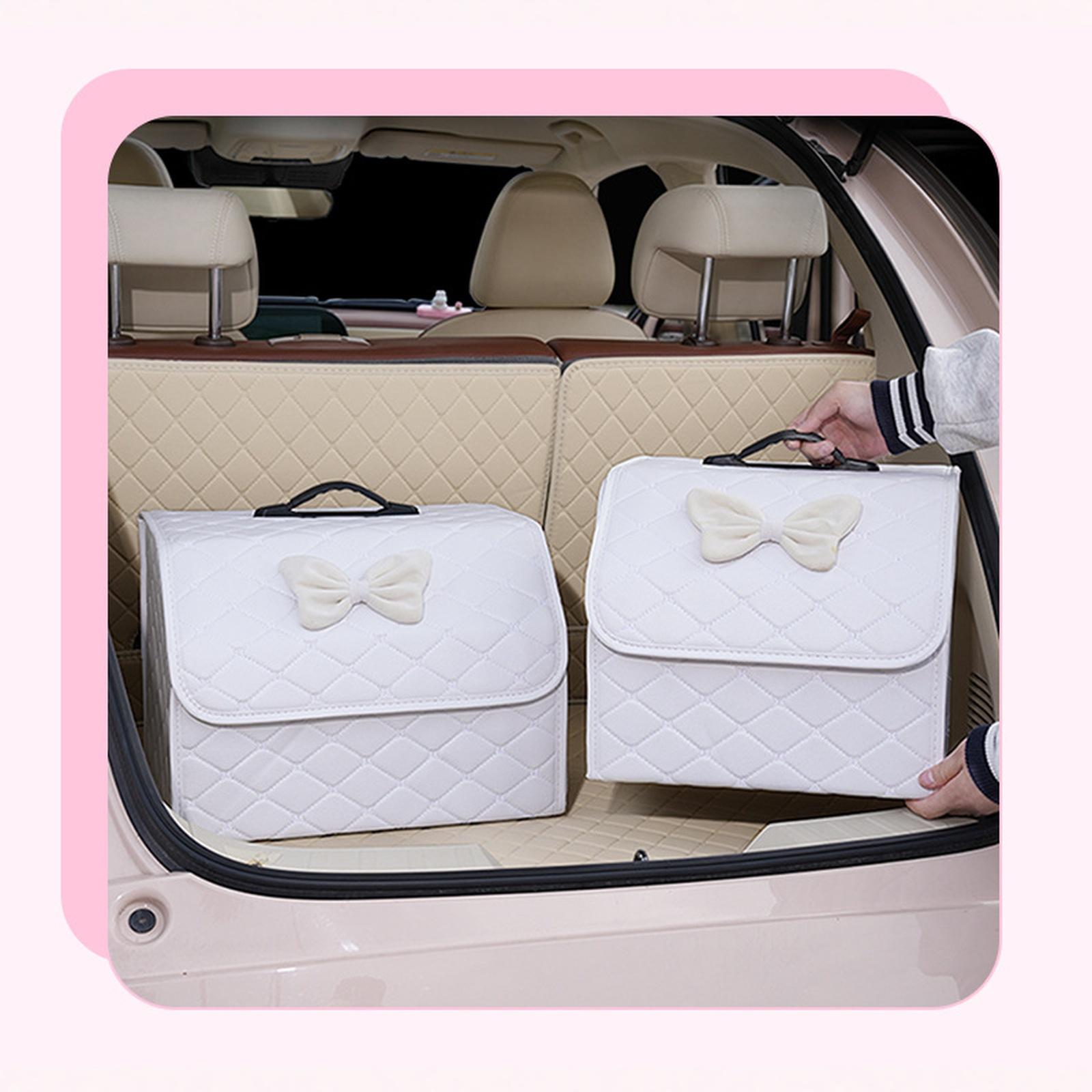 

Compact Portable Car Trunk Organizers Foldable Car Trunk Storage Box Enhances Interior Vibrancy Boosts Trunk Tidiness One Size