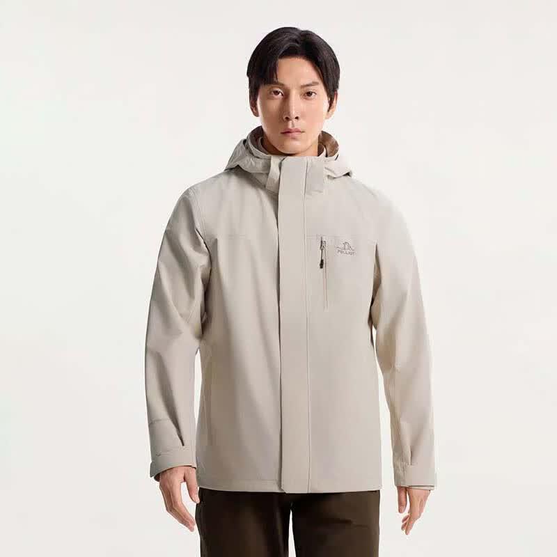 Pelliot Men s 3-in-1 Outdoor Softshell Hiking Jacket M