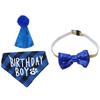 Pet Birthday Set Saliva Towel Triangle Towel Hat Pet Party Decoration Supplies Modeling Outdoor Creativity
