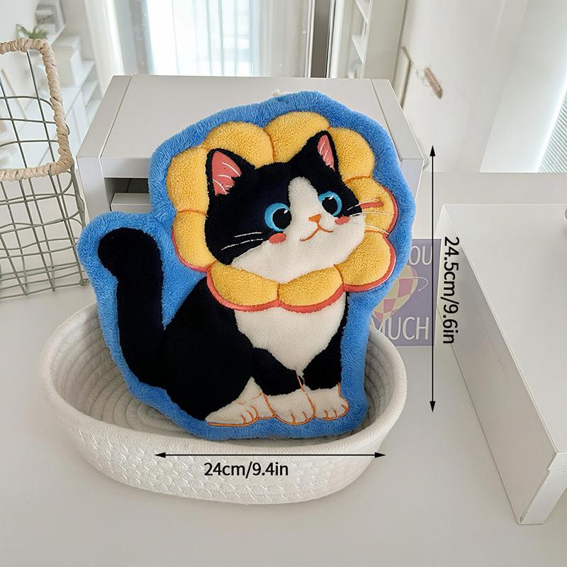 Kitchen Towels Kawaii Hand Towel Cute Handkerchief Dinning Table Serviettes Cleaning Cloth for Kitchen Towel for Hand Bath Towel