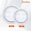 4 6 Inch Round Deck Plate Marine Boat Inspection Hatch Cover Plate Cut Out ABS Plastic Anti-corrosive Boat Deck Hatch Custom