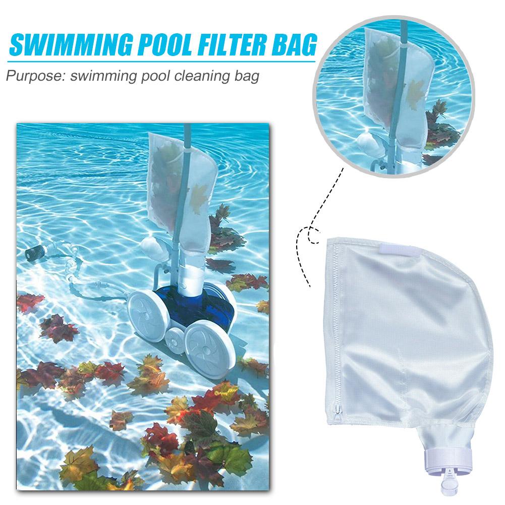 Reißverschluss-Filterbeutel für Schwimmbadreiniger Ersatz für Polaris 280 480 Pool Teich Spa Reinigungsfilterteile