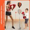 Boxsack für den Innenbereich Stehend Muay Thai Tasche Reflex Training Hilfsmittel für Erwachsene