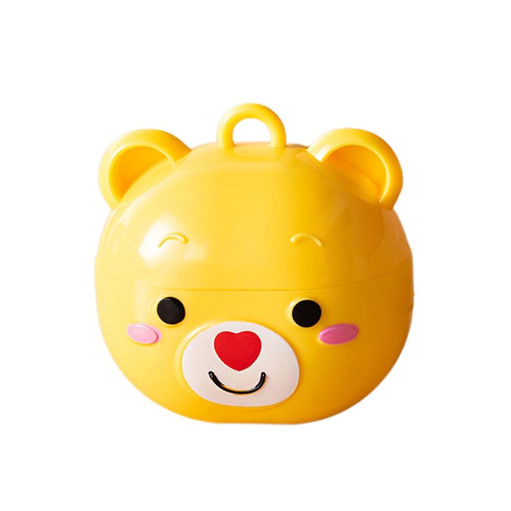 New Cartoon Little Bear lint roller Washable Carry-on Roller Hair Remover Portable Mini Hair Remover Roller