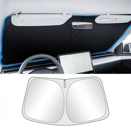 Made Car Heat Shield Windshield Visor SunShade For Toyota Tundra 07-20