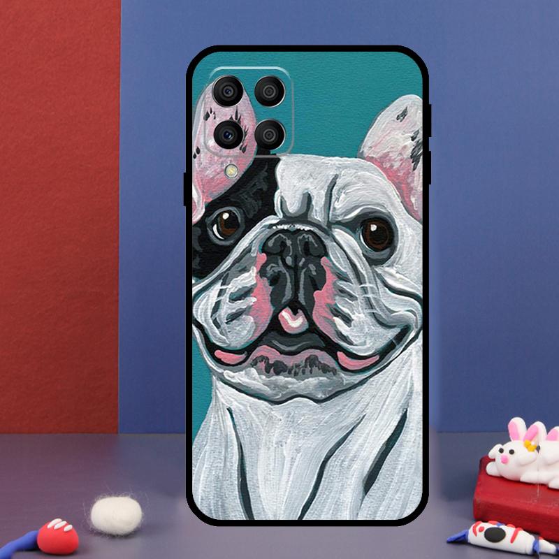 

Watercolor French Bulldog Painting For Samsung Galaxy M15 M55 M33 M13 M23 M53 M31 M51 M14 M34 M54 M20 M30s M52 M32 Phone Case Samsung M23