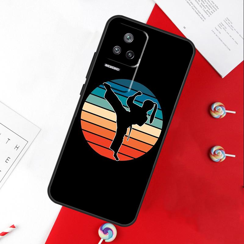 Kungfu Taekwondo Cover For Xiaomi 15 Ultra 13 14 11T 12T 13T 14T Pro POCO X7 Pro X3 X5 X6 M6 F5 F6 Pro Case