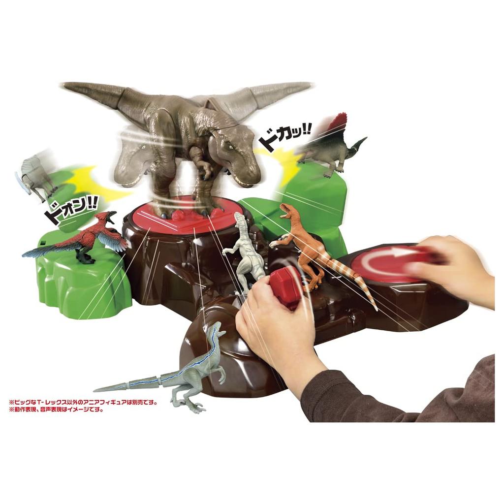 Takara Tomy Ania Jurassic World Kick The Strongest Animal Dinosaur Toy for Ages 3 and Up It! T-Rex
