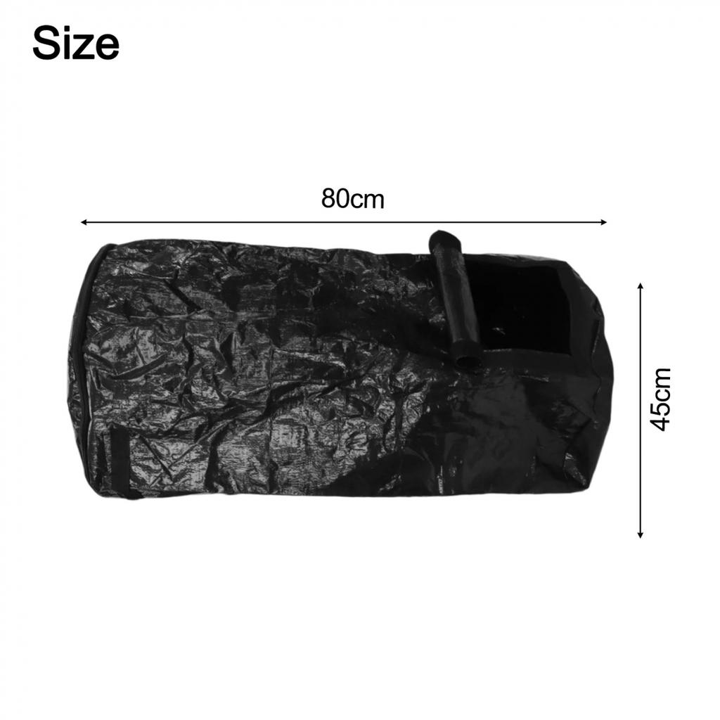 Nešiojamas sodo komposto konteineris, sukurtas patogiam naudojimui bet kur