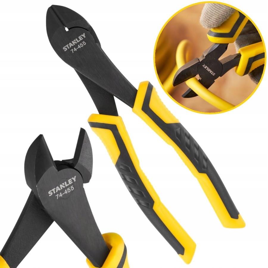 Side Cutting Pliers Cutters 180 Mm Stanley Fatmax Dynagrip Stht0-74455