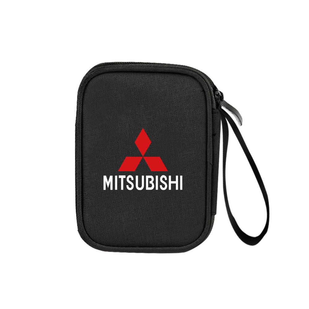 Wielofunkcyjna torba do przechowywania kluczy, telefonu, kabli danych w samochodzie Akcesoria samochodowe Dla Mitsubishi 9 Ralliart X EX ASX L200 Colt Lancer