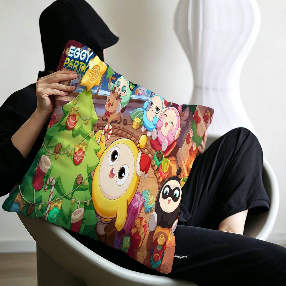Game Egg Party Cushion Cover Decorative Pillow Sofa Home Decor Case Pillow Cases