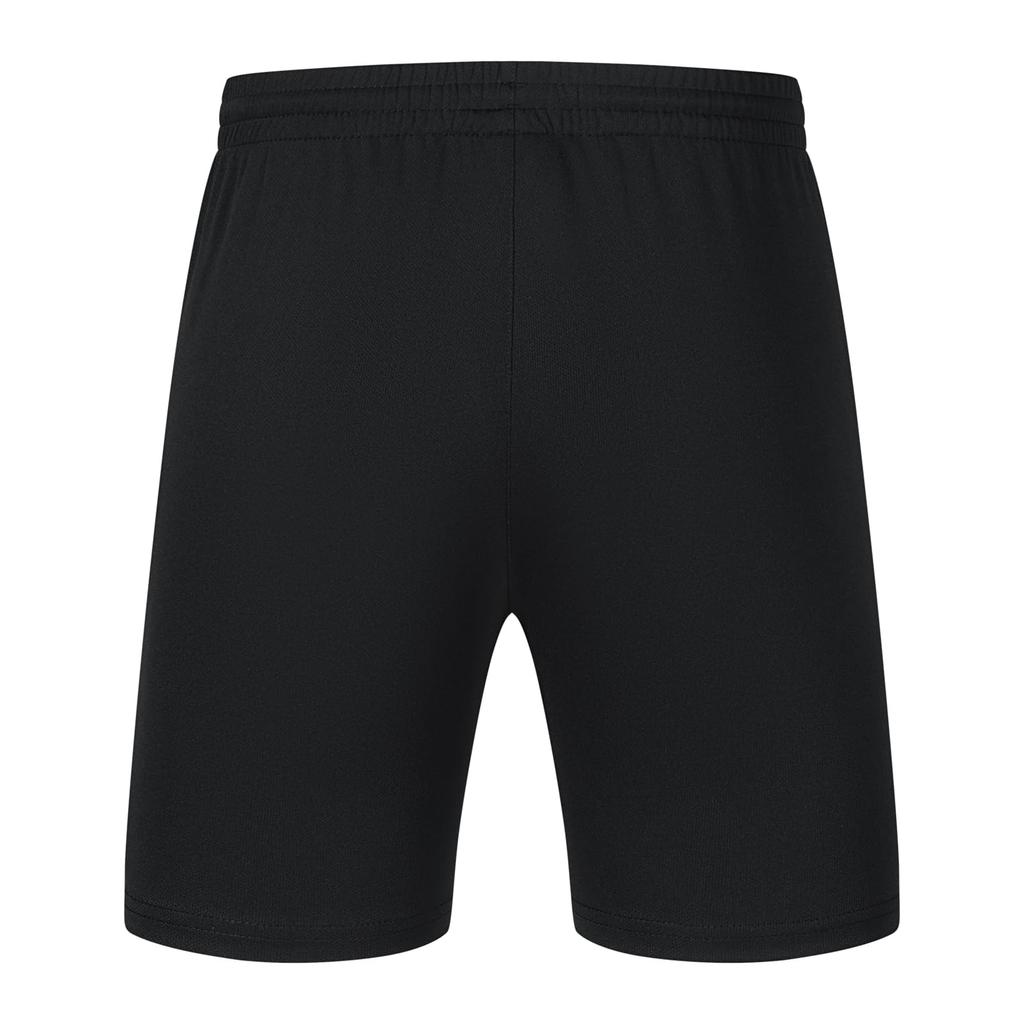 Kelme Soccer Game Shorts, Half-Length, Moisture-Wicking, Quick-Drying Practice Shorts (Black, XL)