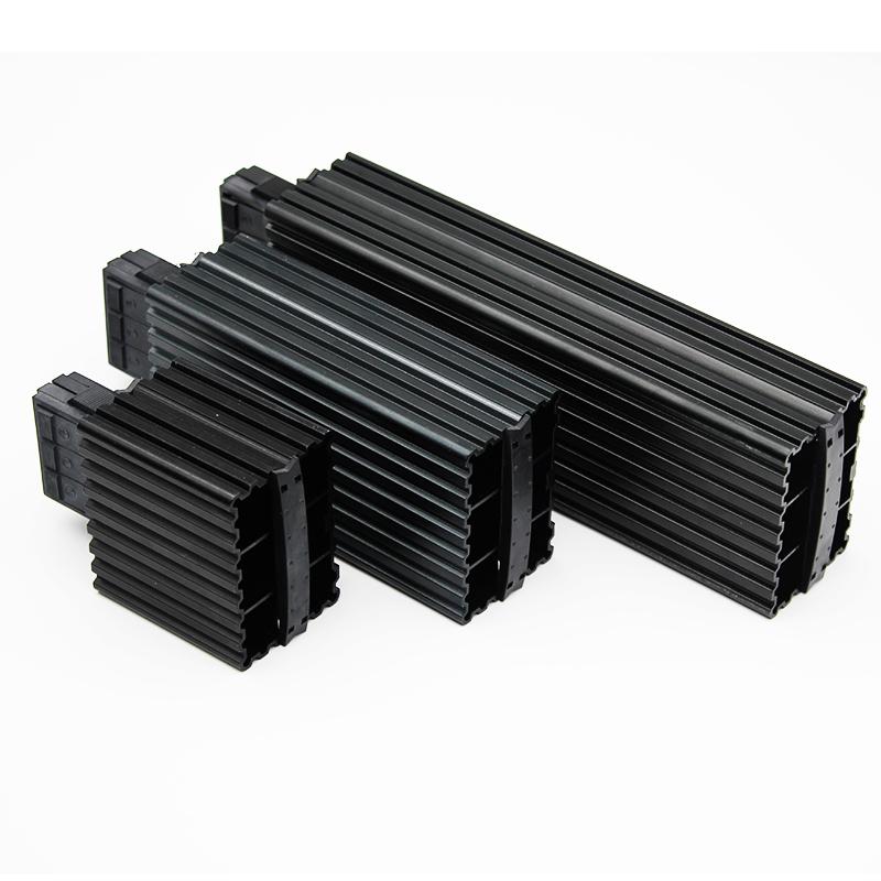 HG140 15W 30W 45W 60W 75W 100W 150W Industrial Cabinet 35mm Din Rail Type Fan Heater PTC Sermiconductor Thermostat with NC KTO