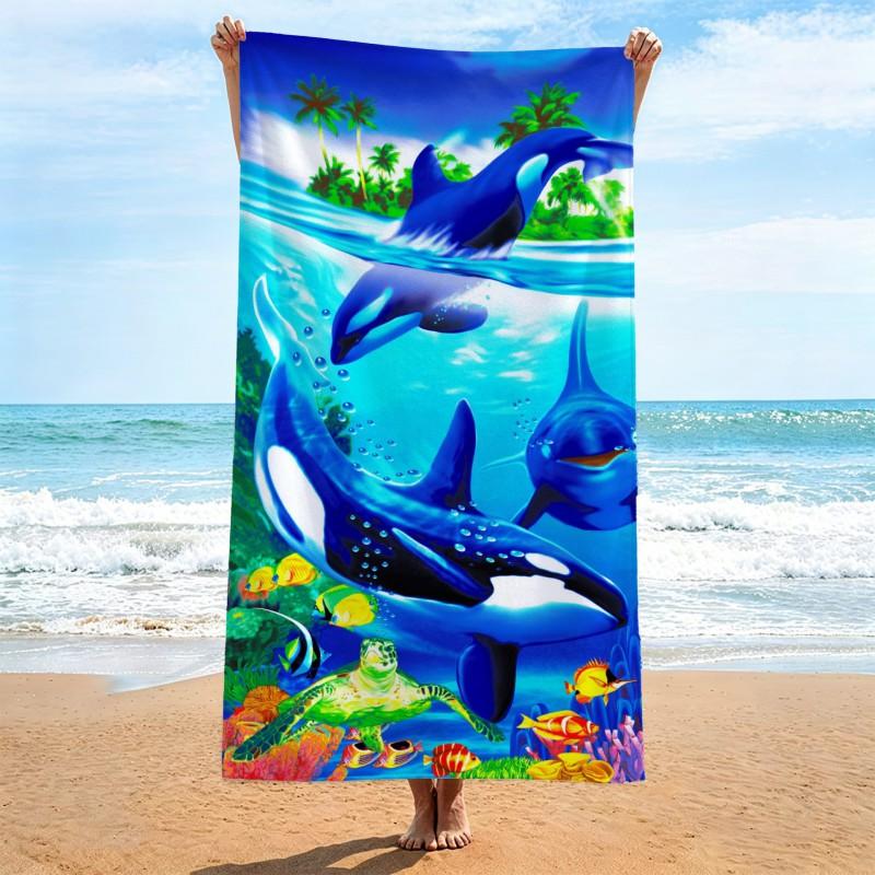Ultra Absorbent Quick Dry Microfiber Beach Towel Pool Swim Spa Travel Lightweight Bath 70x140cm
