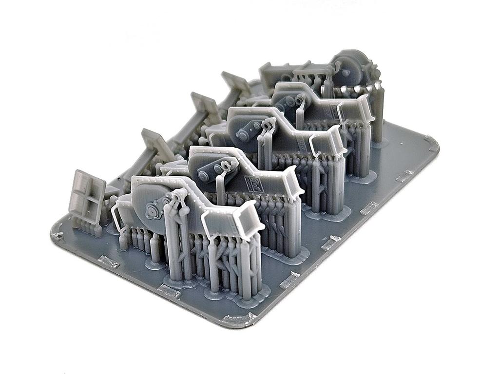 BSK Model WW2 Německý zvedák 5 Plastikový model BSKC35014 1/35 Sada, Dílky, Součásti, (Nádrž)