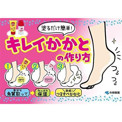 Bulk Purchase: Smooth Heel Stick, Intensive Moisturizing Care While You Sleep, with Aloe Extract, 30g (4 sticks)