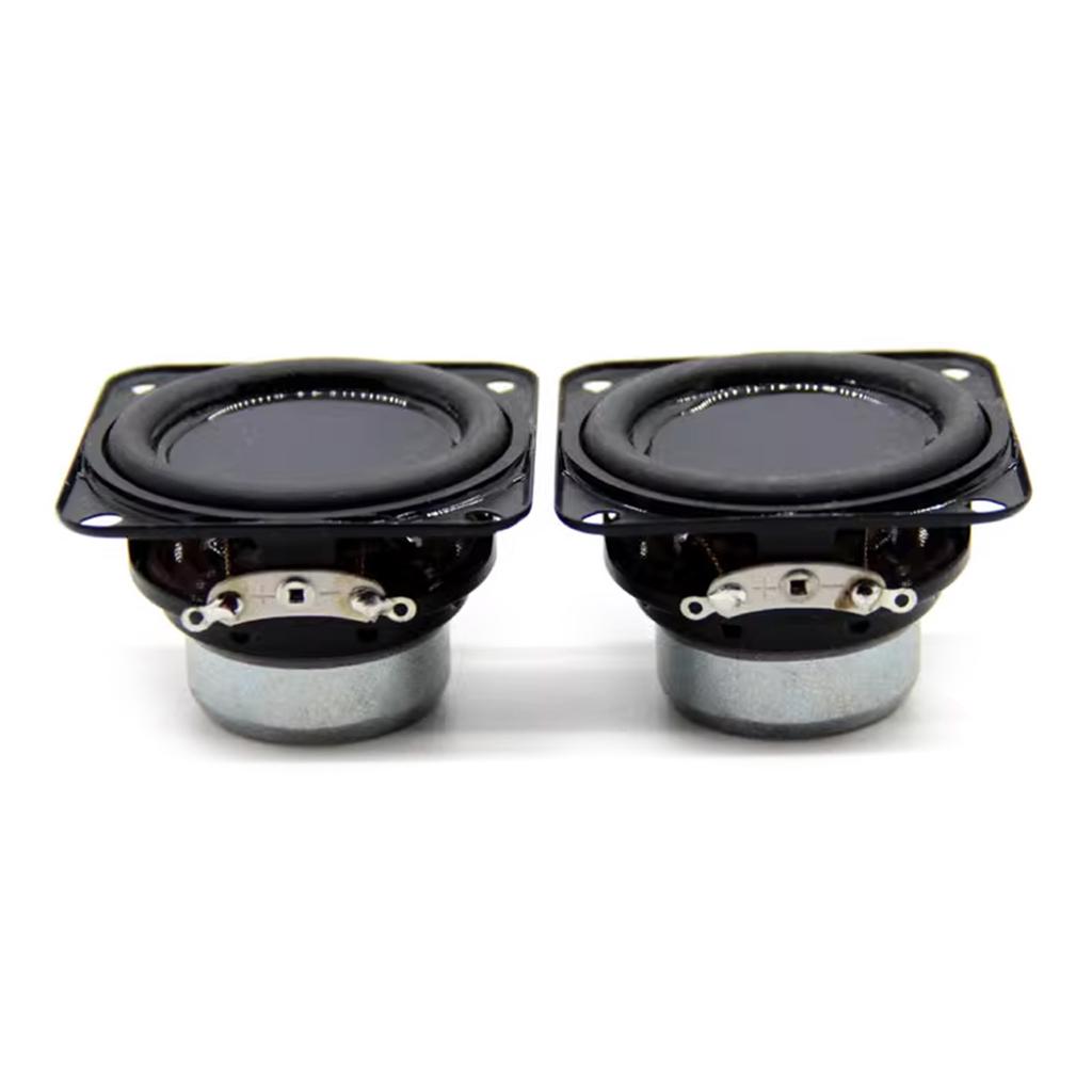 2Pcs Portable Full Range Audio Speaker 47mm 4 Ohm 15W Bass Sound Amplifier LoudSpeaker DIY Bluetooth Speakers