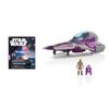 Star Wars Micro Galaxy Squadron Mace Windu's Jedi Interceptor Mystery Bundle - 3-inch Light Armor Class and Scout Class Vehicles with Accessories (Ama