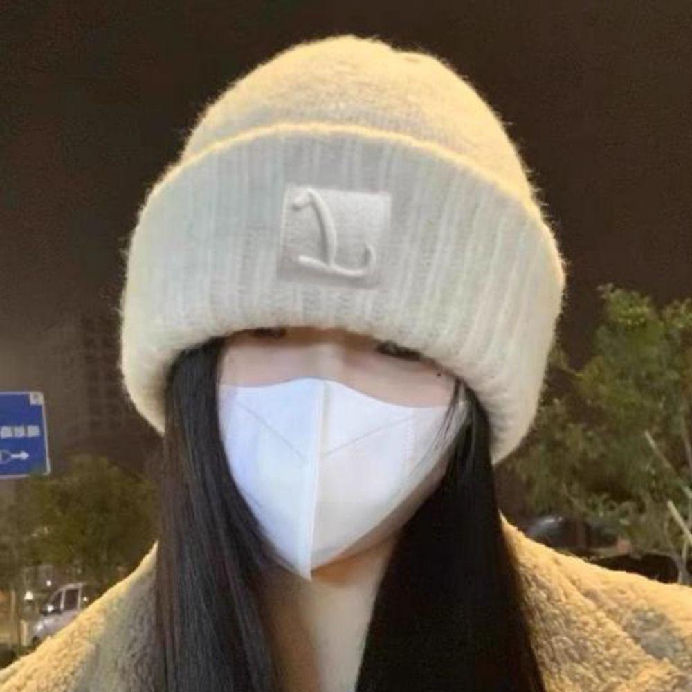 Woman/Men Knitted Beanies Solid Cute Warmer Bonnet High Quality Ladies Casual Cap  Outdoor