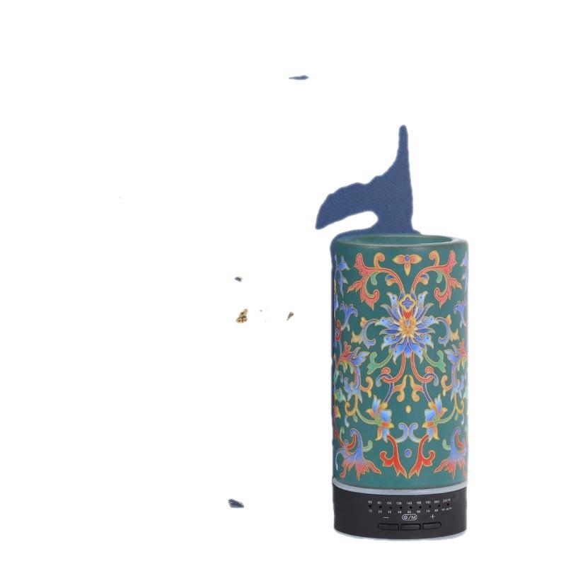 Electric Ceramic Incense Burner Adjustable Timer & Temperature Ceramic Yoga Master Zen Incense Burner Gift Set