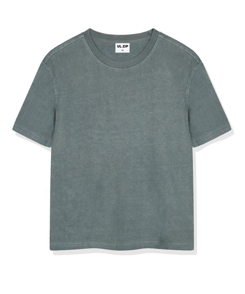 ULIFEZIP Noros Pigment Dyed Short Sleeve T-Shirt 5 Colors [Ulzf_0001]