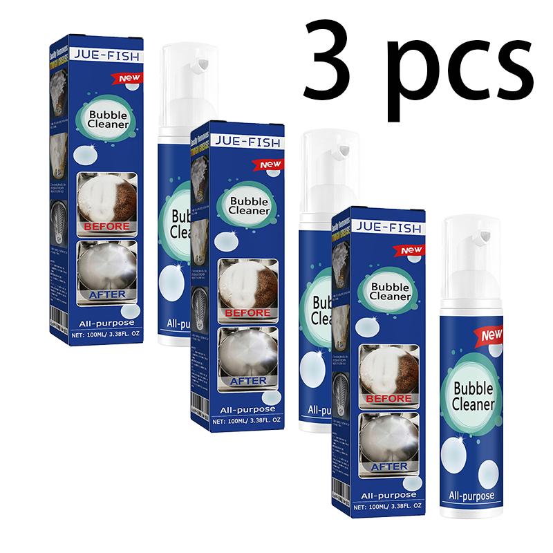 Jue-Fish Grease Foam Cleaner Kitchen Cooktop Hood Multi-Purpose Heavy Duty Grease Foam Cleaner