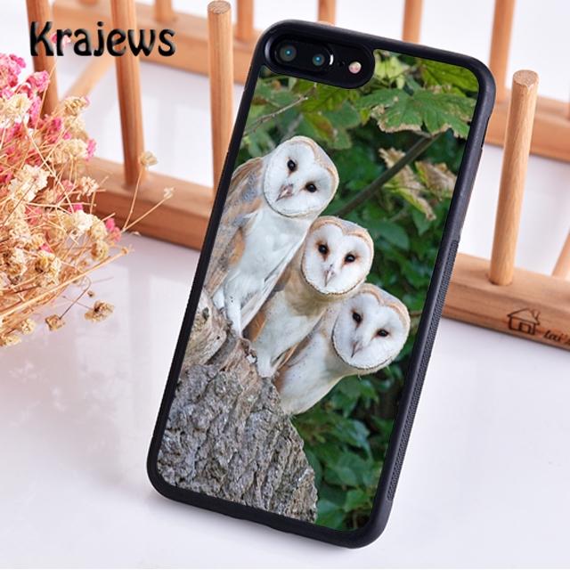 

Krajews Eagle Owl Wild Bird Soft Phone Case Cover For iPhone 17 Air 16 15 14 plus 11 12 13 pro max Plus coque Fundas iPhone 13