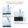 Automatic Electric Aquarium Gravel Cleaner Water Filter Washer Siphon Vacuum Water Pump for Fish Tank Aquarium Cleaner AC 220V