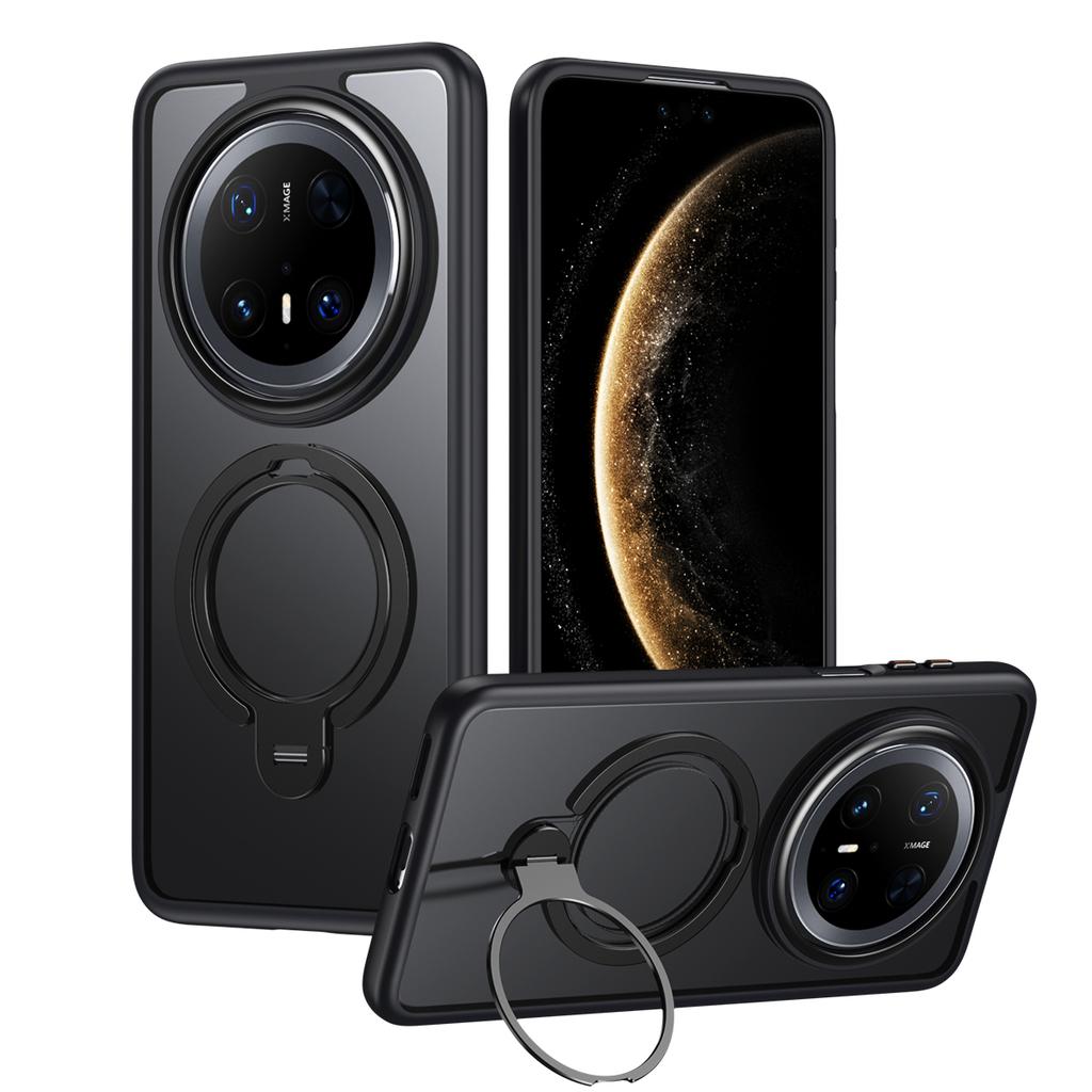 Etui na telefon Huawei Mate 70 Pro+/Mate 70 Pro Kompatybilne z MagSafe Podstawka Matowy Tylny Panel