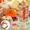 100Pcs Autumn Themed Vase Fillers Shatterproof Acrylic Decoration Piece For Fall Festival Thanksgiving Decorations