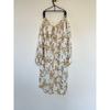 SLOBE IENA Lilas Print Tunic Blouse Cotton Linen Floral Pattern Free Size