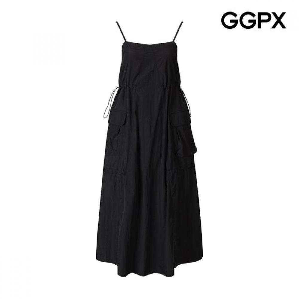Ggpx Crinkled String Bustier Dress Gq5op011f charcoal/F