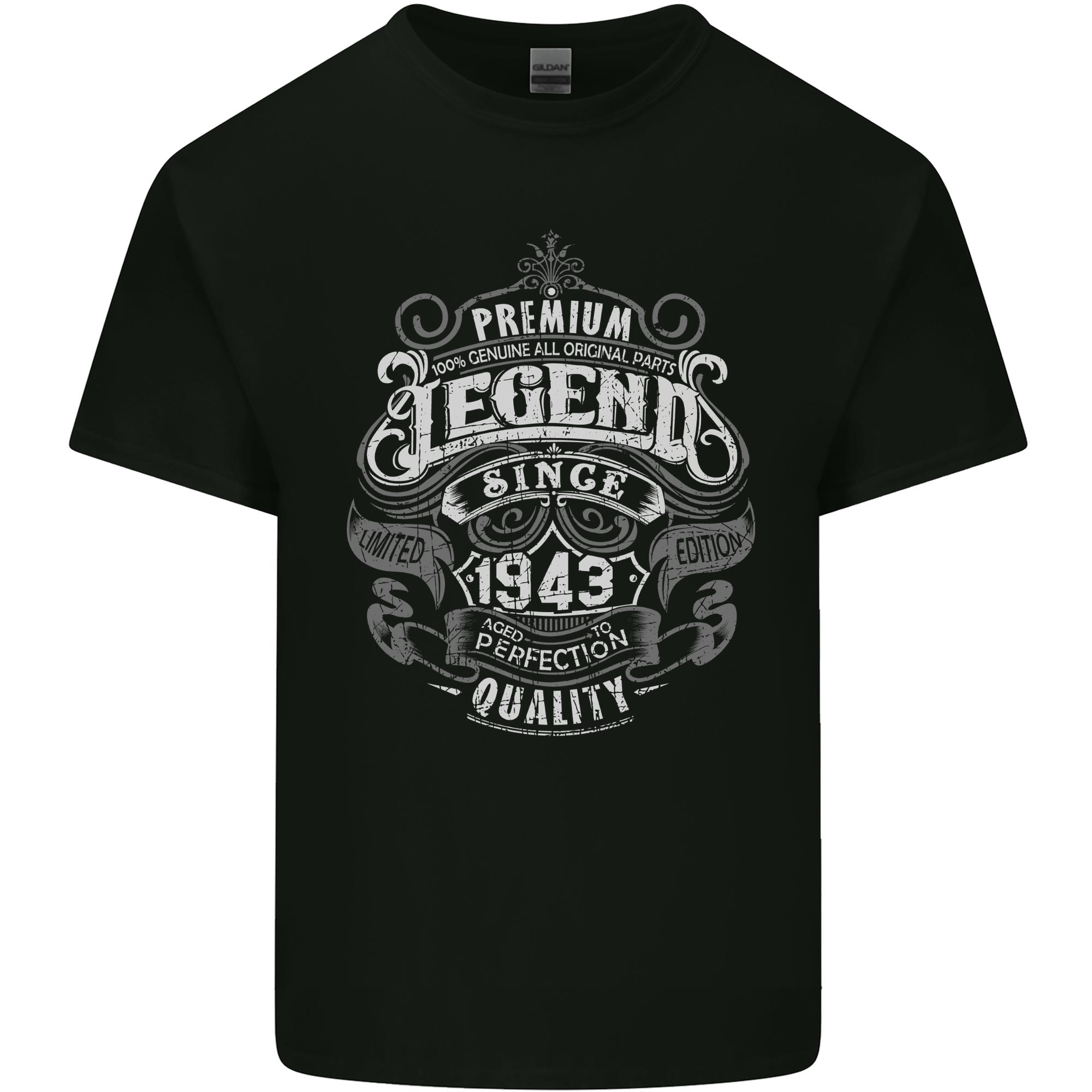 Premium Legend 83rd Birthday 1943 Unisexs Light Cotton TShirt S