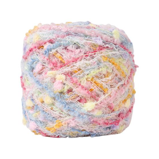 1/2Pcs 100G Hand Blended Yarn Ball DIY Handmade Knitting Crafts Bags Gloves Tassels