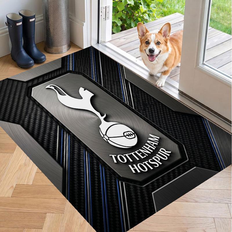 Měkký koberec na podlahu s motivem Tottenham Hotspur, kusový koberec, dekorativní podložka pro dekoraci domácího pokoje