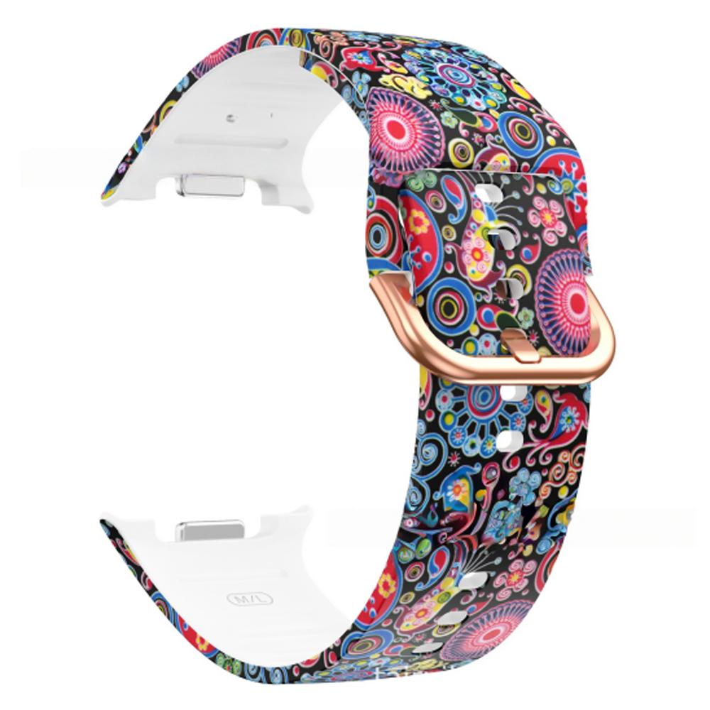 Printed Band for Samsung Galaxy Watch 8/8 Classic 46mm Strap Sport Silicone Belt Bracelet Correa for Galaxy Watch 8 40mm/44mm