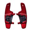 Real Carbon Fiber Shift Paddles for Scirocco, Lamando R-line, Golf 7, and GTS Steering Wheel Modification