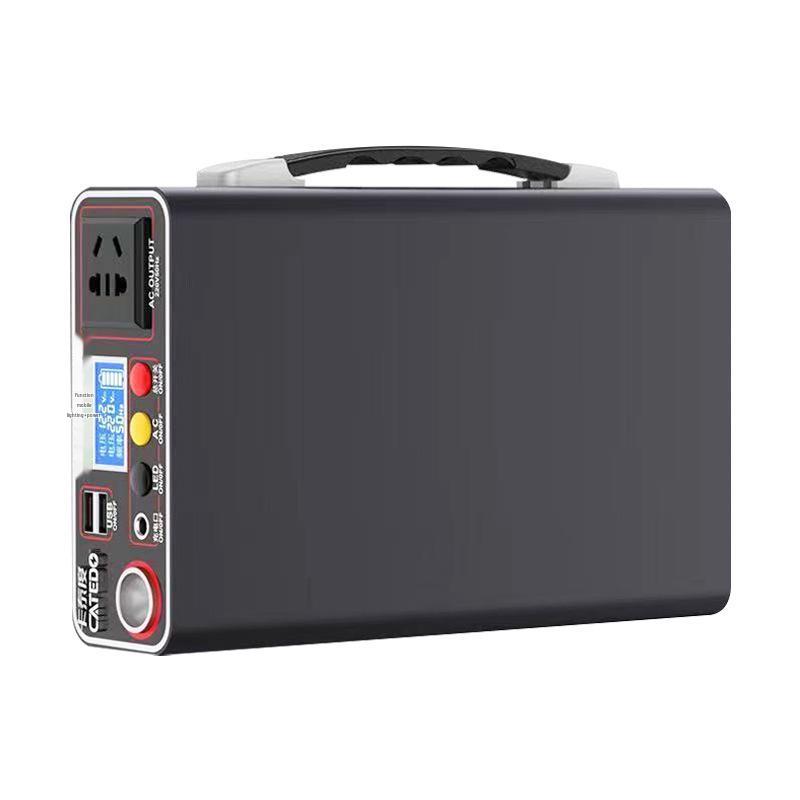 

Портативный литий-железо-фосфатный аккумулятор 300 Вт для аварийного резервного питания, кемпинга на открытом воздухе, освещения и зарядки