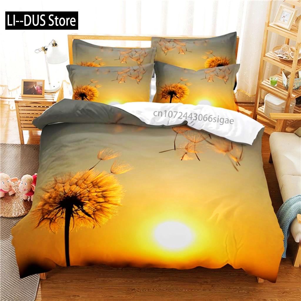 Beautiful Flower Bedding Set Duvet Cover Set 3d Bedding Digital Printing Queen Size Bedding Sets Fashion Design