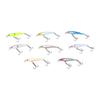 8PCS Minnow Fishing Lure 5cm/3g Artificial Sinking Long Throw Hard Bait Wobbler Jig Bait