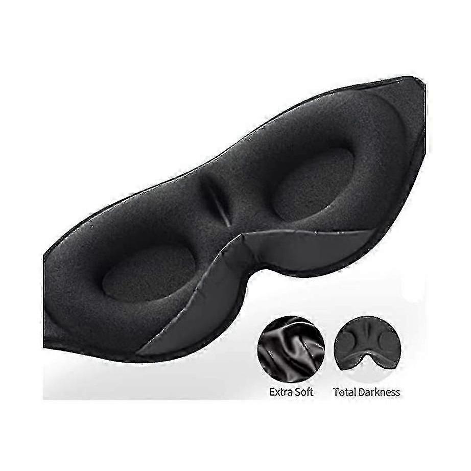 Sleeping Headphones Bluetooth Eye Mask, 3d Sleep Mask Stereo Music Eye Mask For Side Sleepers, Yoga, Meditation(free Shipping)