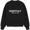 Fear of God Essentials Always On Series Ss25 Solid Color Crew Neck Drop Shoulder Long Sleeve American Heavyweight Sweatshirt 192AS252040F
