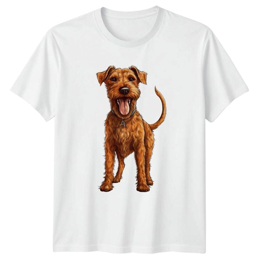 Irish Terrier Dog Terrier Dogs Animals Unisexs TShirt Unisexs Tee Graphic Unisex S
