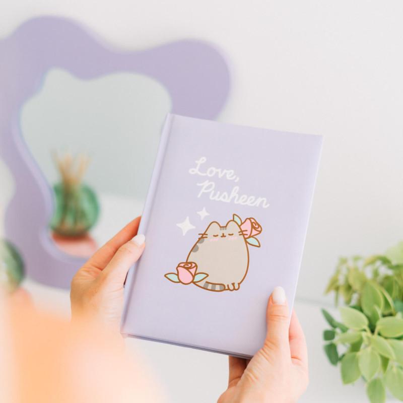 Pusheen - A4 Binder from the Purrfect Love Collection (2 Rings, Elastic Band)