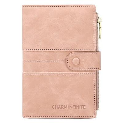 Passport RFID Card PASSPORT CASE [VOLAN] Case, Anti-Skimming, Blocking, Storage, Men's & Women's (Pink)