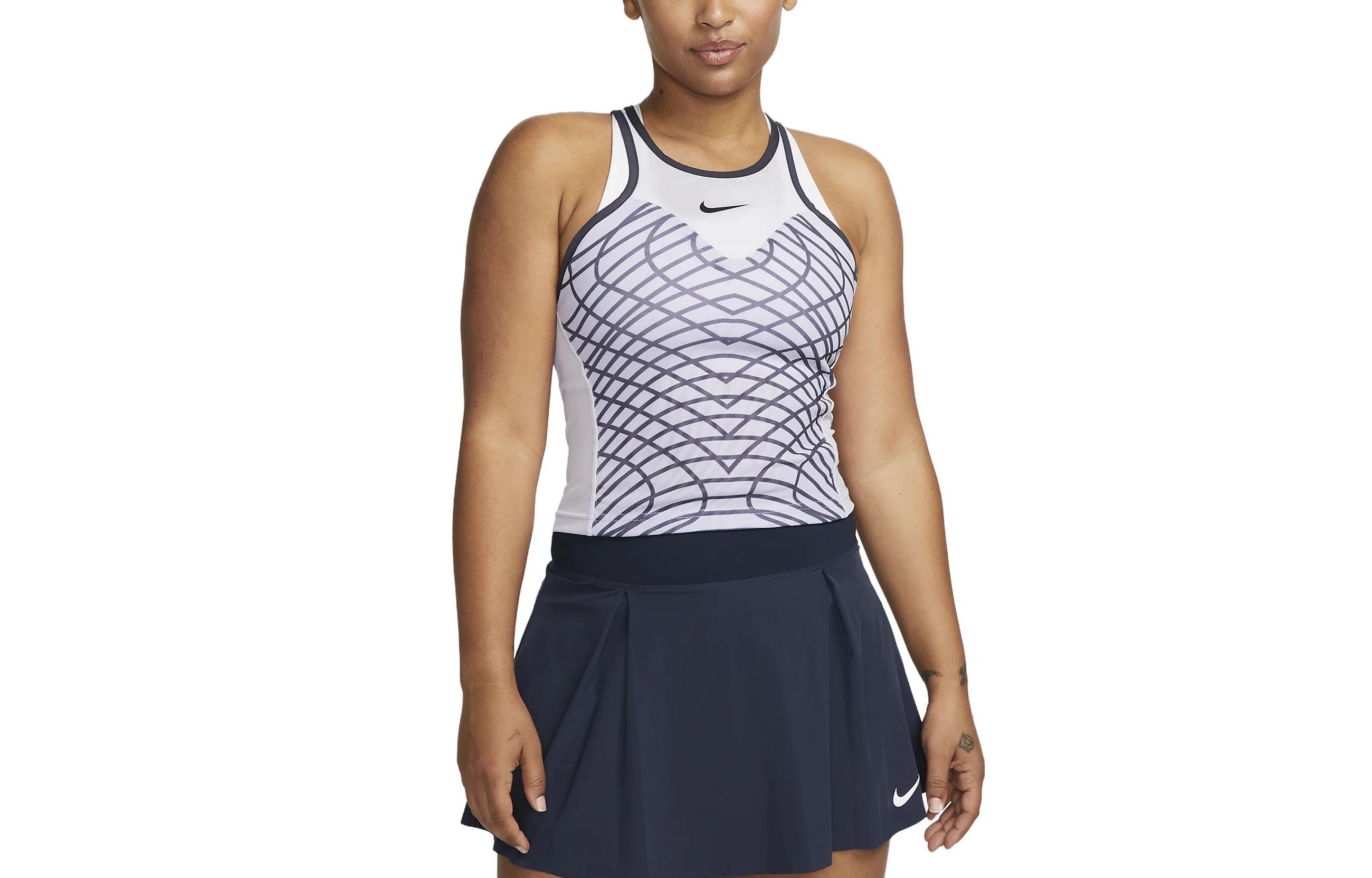 Nike Tank Tops Women s Oxygen Purple Crew Neck Moderate Other DR9754-536 S
