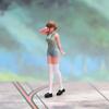 1/64 Scale Girl Model Tiny People Diorama Scenery Role Play Mini Female Figure for Train